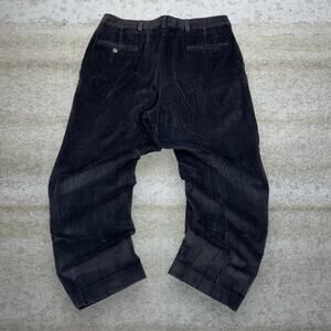 Vintage 90s Austin Reed Corduroy Pants 36x30 Baggy Wide Leg Fit Mocha Brown